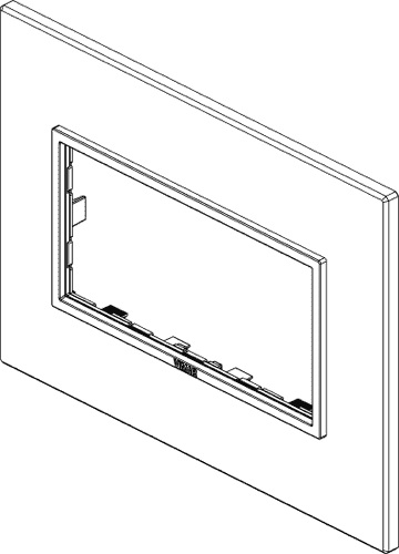 Okrasni okvir 4M Lava Grey 21654.03