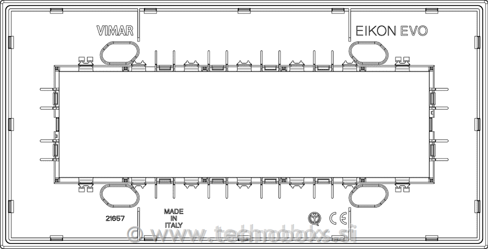 Okrasni okvir 7M Grey Quartzite 21657.53