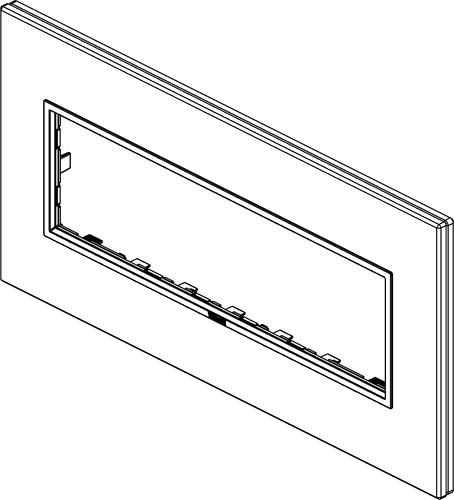 Okrasni okvir 7M Total white d. 21657.87