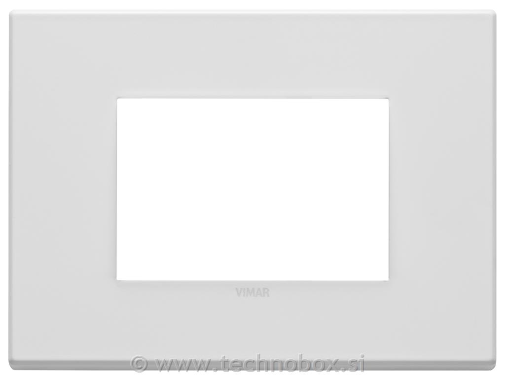 Okvir okrasni 3M kovinski mat bel