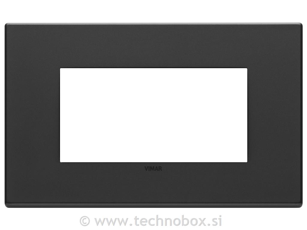 Okvir okrasni 4M kovinski antracit