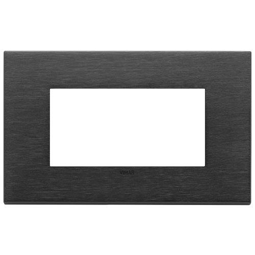 Okvir okrasni 4M kovinski bruš.črn