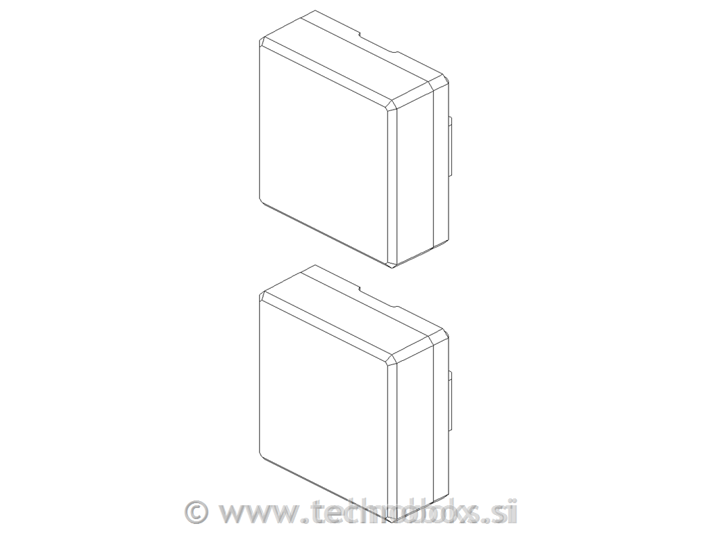 Tipki za EIKON EXE Flat antracit