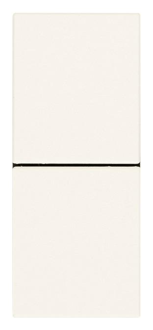 Tipkalo dvojno 1P NO+NO belo LINEA