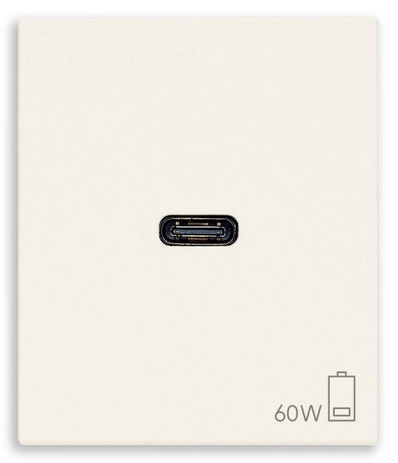 Vtičnica USB C 5V 60W 2M bel LINEA