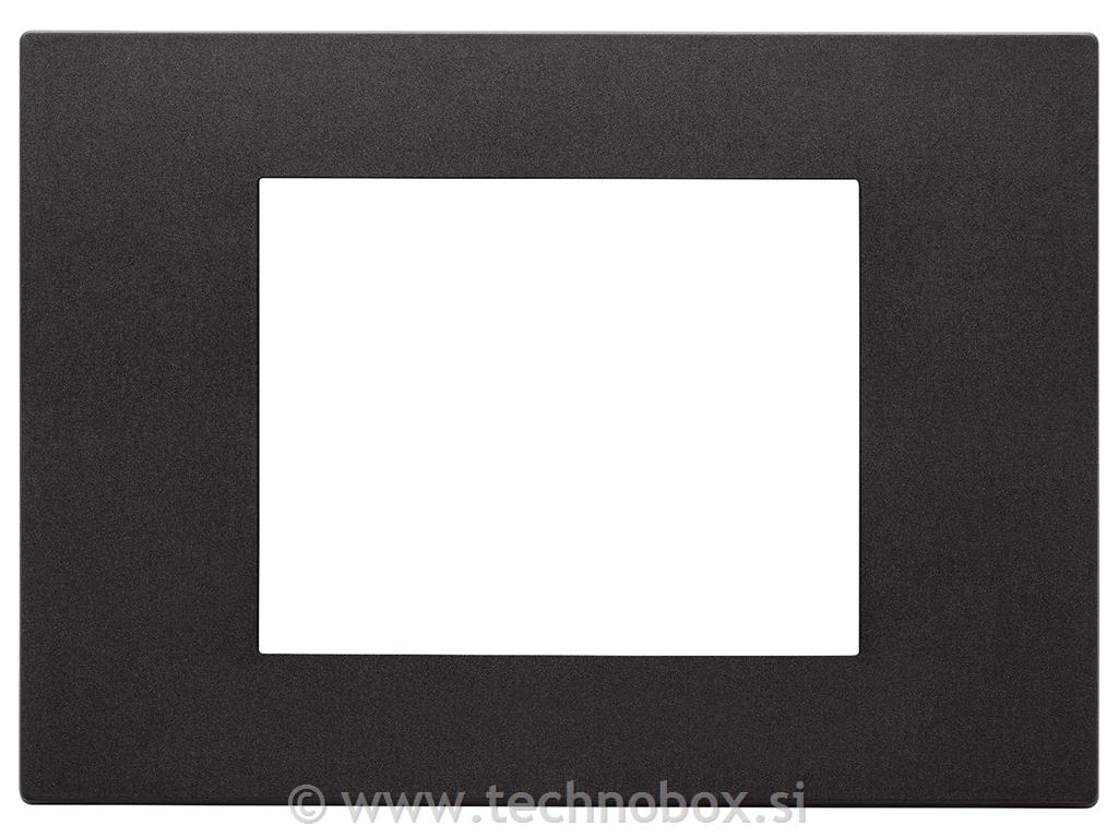 Okvir okrasni 3M tehnopol. mat črn LINEA