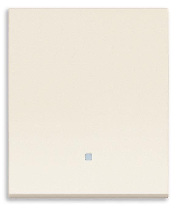 Tipka 2M osvetljena spredaj bež LINEA