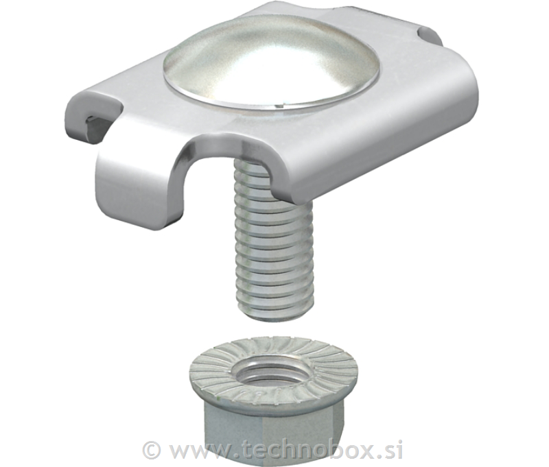 Nosilec strešnih vodov 8mm V2A 1.4301