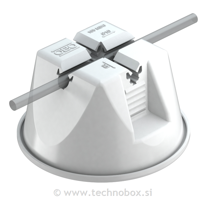 Nosilec str. vodov za plast. strehe 8mm