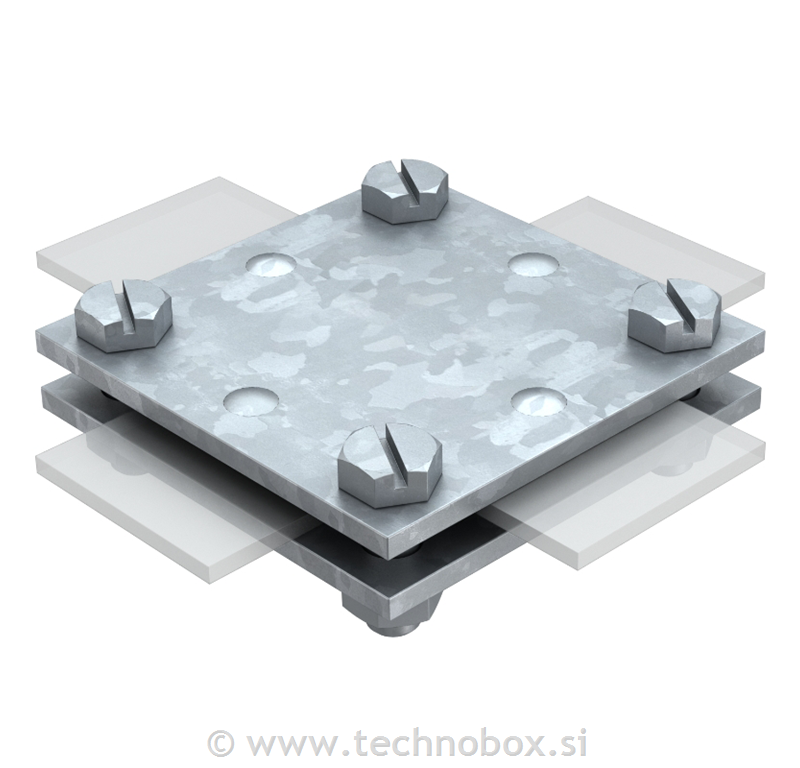 Spojka križna brez vmesne plošče 40mm