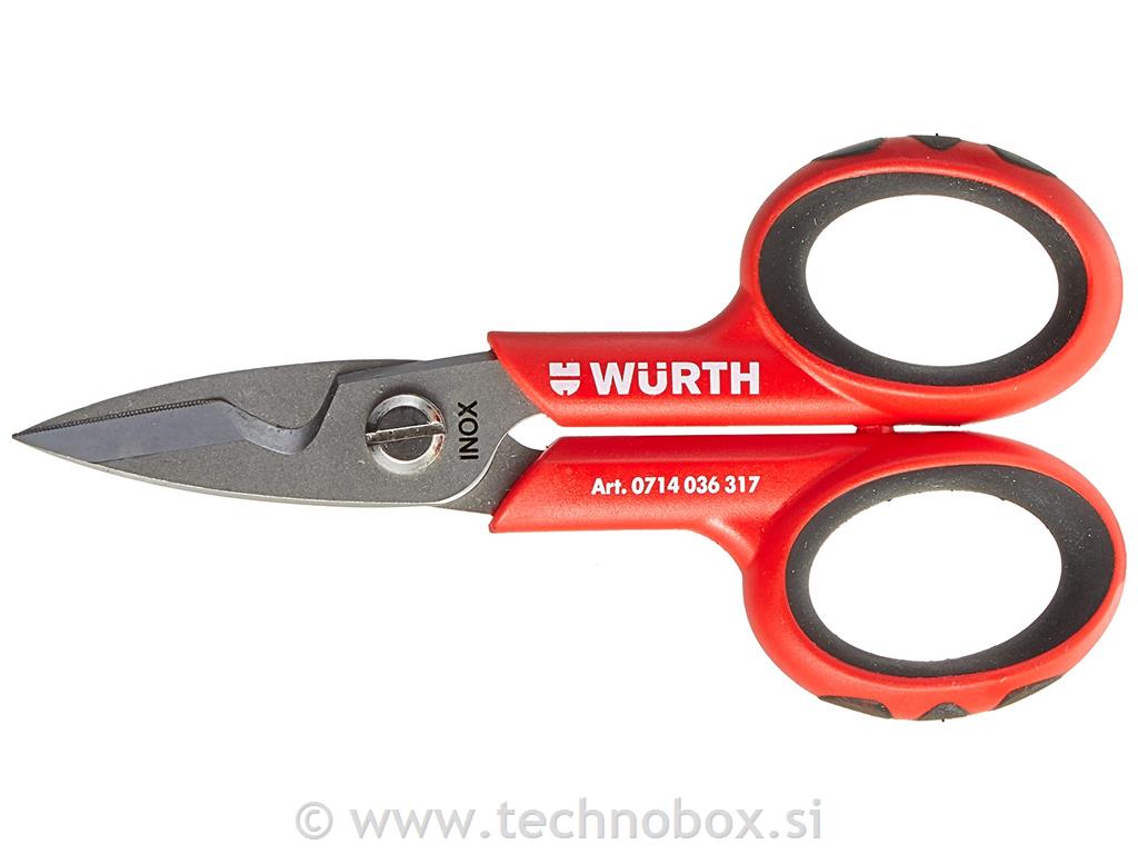 Škarje za ščipanje žic inox 140mm