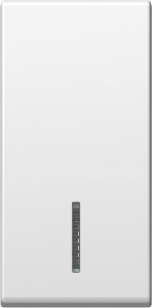 Tipka modul 1M osvetljena bela