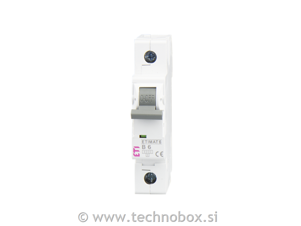 Varovalka avt. etimat6 B 6A 1P