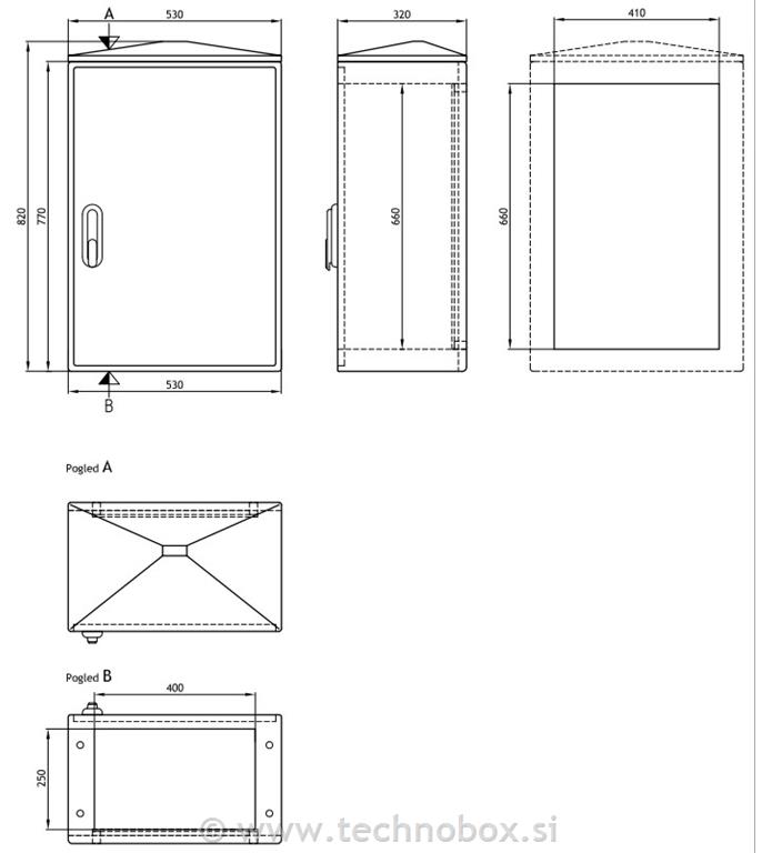 Omarica PS5NT brez oken+nihalna roč