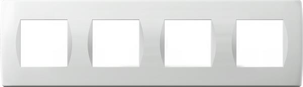 Okvir okrasni modul soft 4x2M bel