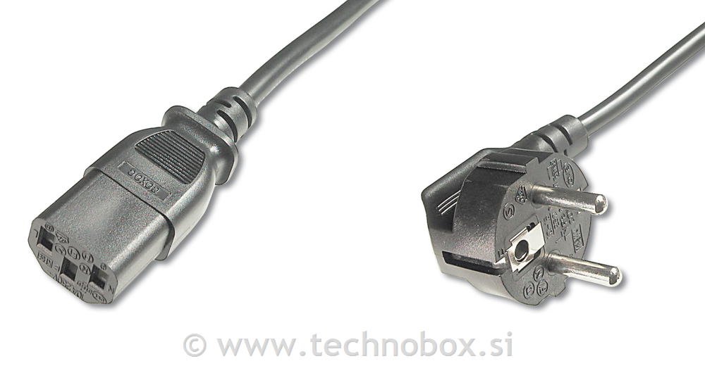 Kabel napajalni 220V, 1,8m