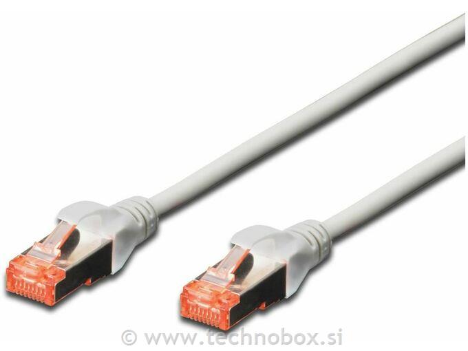 SFTP patch kabel Cat.6 1m siv