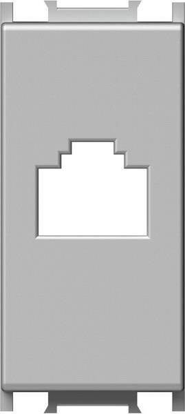 Adapter modul za RJ45 srebrn