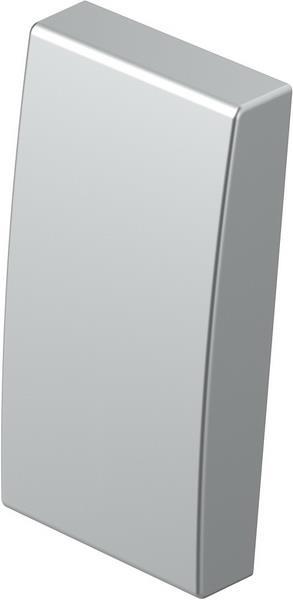 Tipka modul 1M navadna srebrna