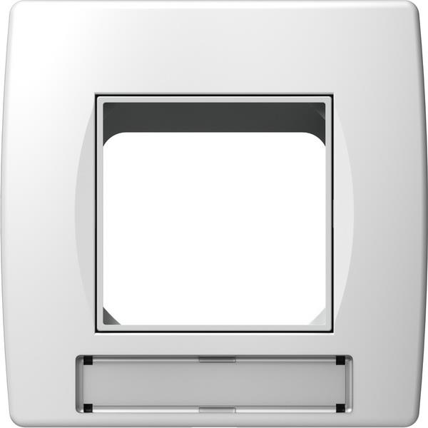 Okvir okrasni/nos. za šuko IP44 2M beli