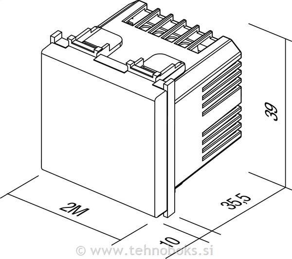 Svetilka orientacijska LED bela