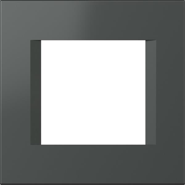 Okvir okrasni modul line 2M srebrn