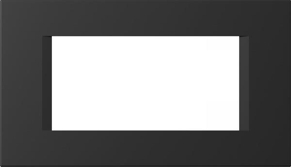 Okvir okrasni modul line 4M mat črna