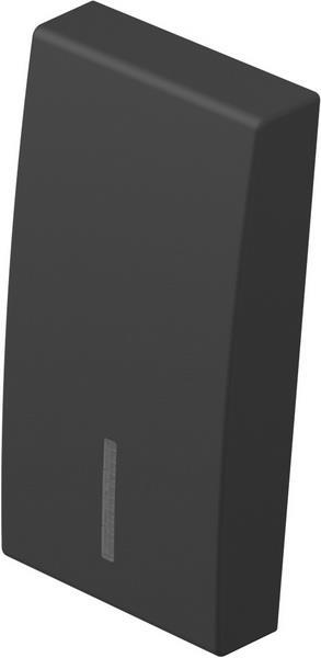 Tipka modul 1M osvetljena črna