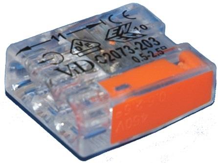 Sponka hitra 3X0,5-2,5mm2