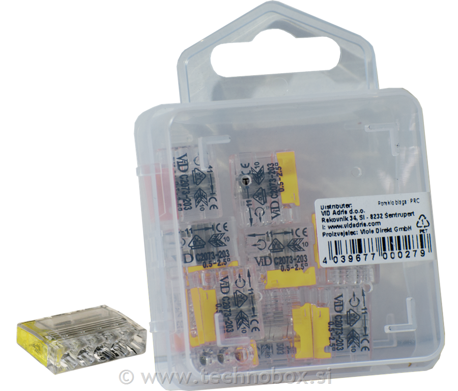 Sponka hitra 5X05,-2,5mm2 blister