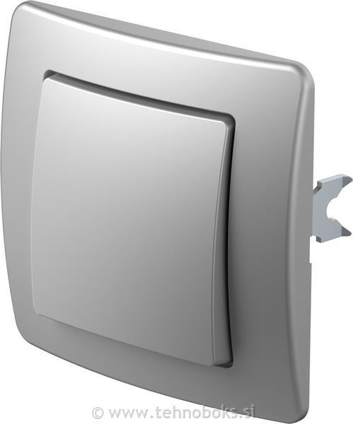 Stikalo EKONOMIK menjalno srebrno