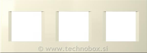 Okvir okrasni modul line 3X2M bež