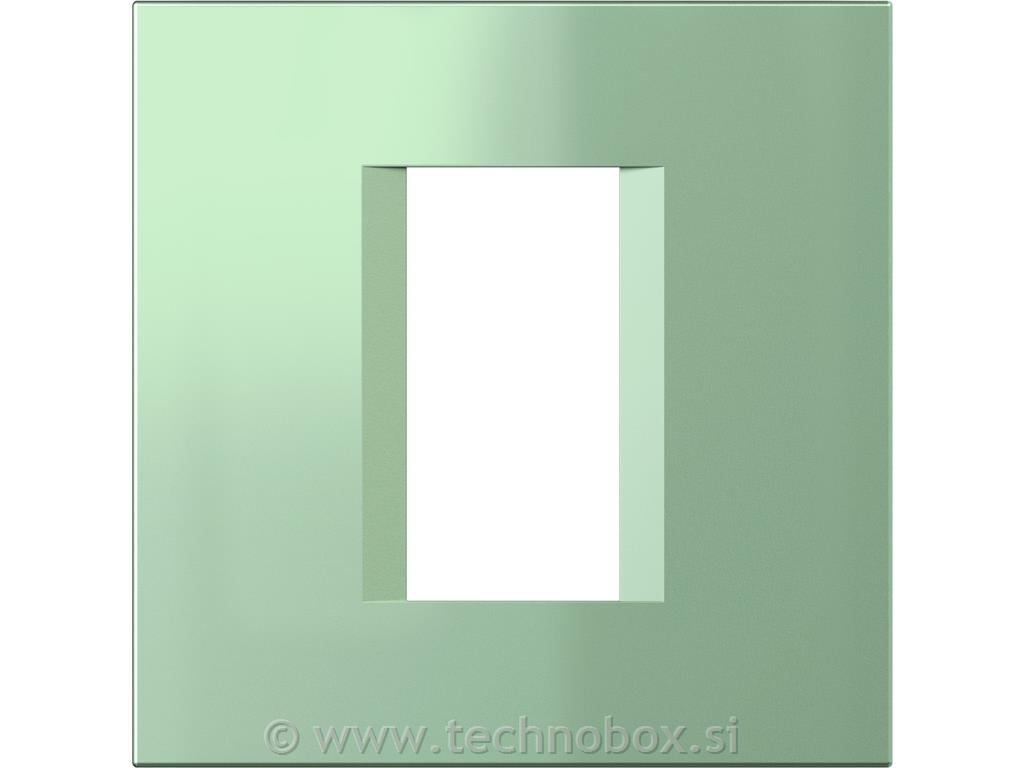 Okvir okrasni modul line 1M mat zelena