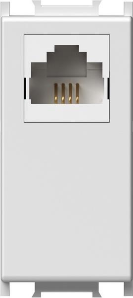 Vtičnica modul telefonska RJ11 6/4