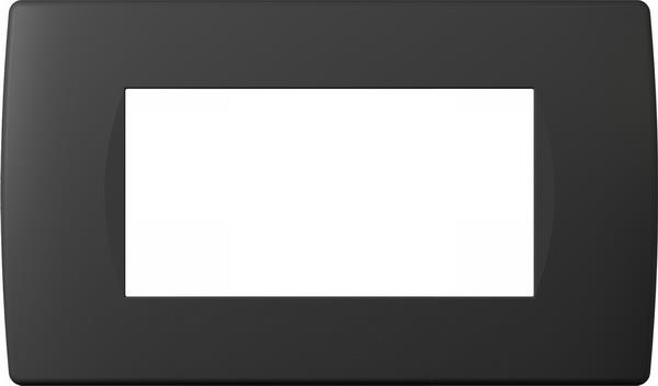 Okvir okrasni modul soft 4M mat črna