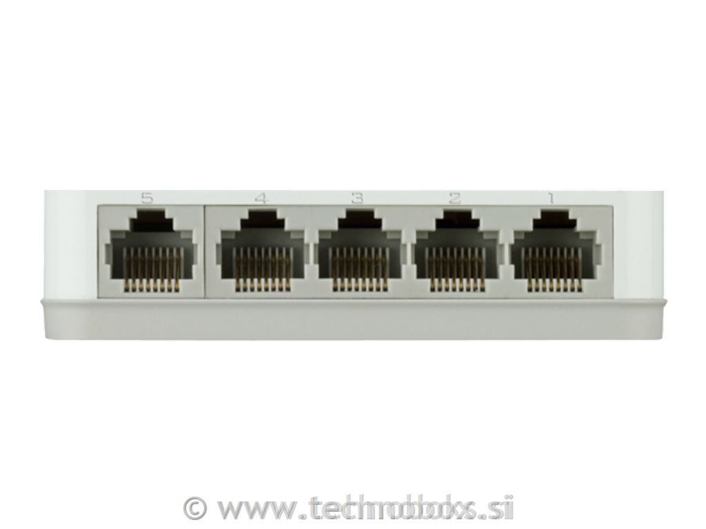 Stikalo D-Link 05-P 10/100 SW-5E/E
