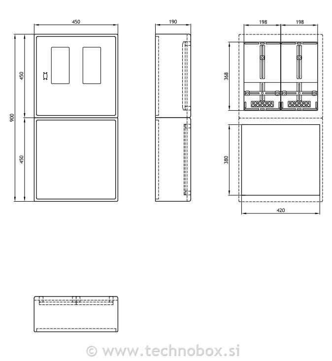 Omara p/o PMO 3K 2 okna st.model