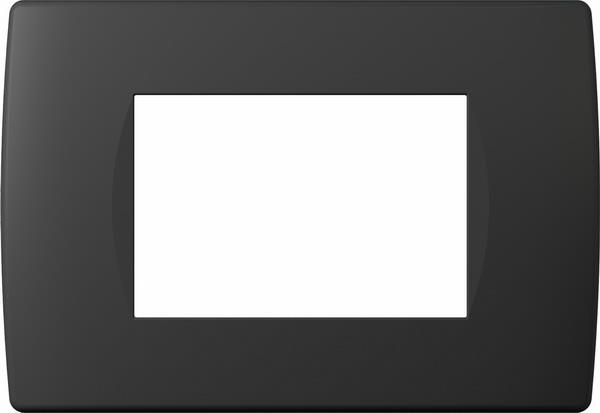 Okvir okrasni modul soft 3M mat črna