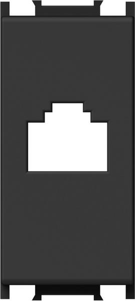 Adapter modul za RJ45 črn