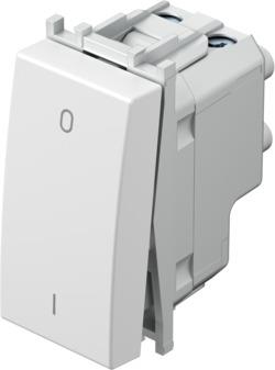 Stikalo modul dvopolno 16A 1M bel