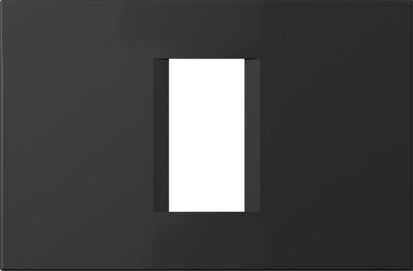 Okvir okrasni modul line 1/3M mat črna