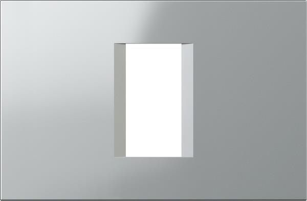 Okvir okrasni modul line 1/3M srebrn