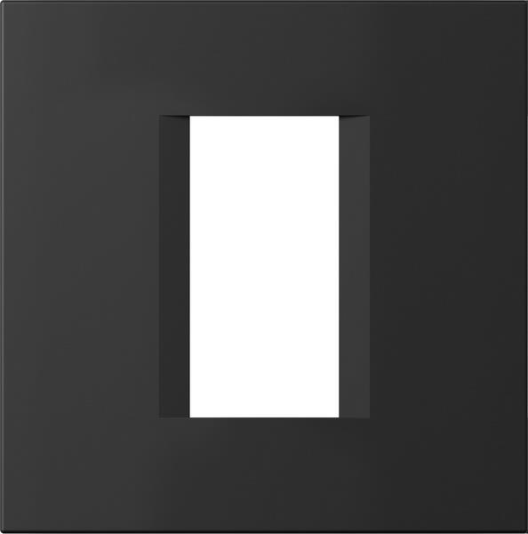 Okvir okrasni modul line 1M mat črna