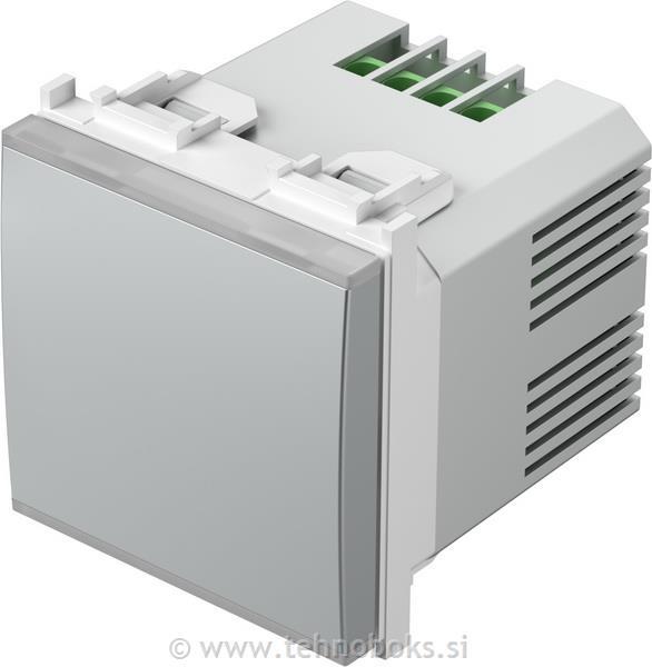 Stikalo zatemnilno modul 0-300W srebrno