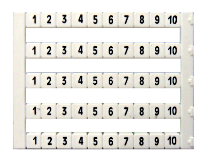 Oznaka sponk 10x1-10 (2x)