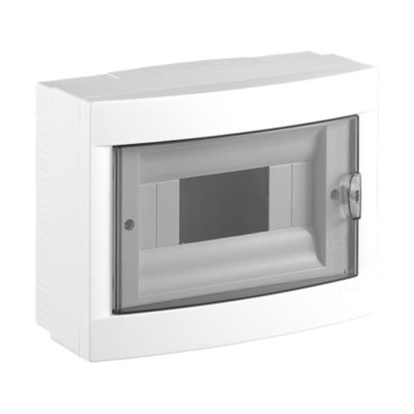 Omarica n/o 8M bela s prozornimi vrati