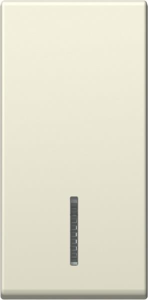 Tipka modul 1M osvetljena bež