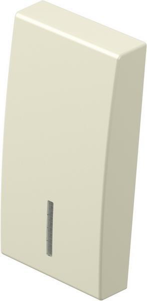 Tipka modul 1M osvetljena bež