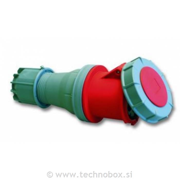Vtičnica za na kabel 5X63A 400V IP67