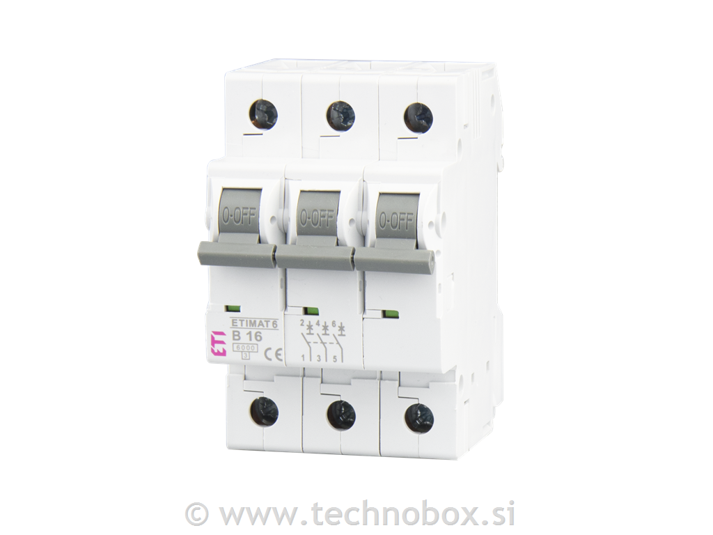 Varovalka avtomatska B 16A 3P